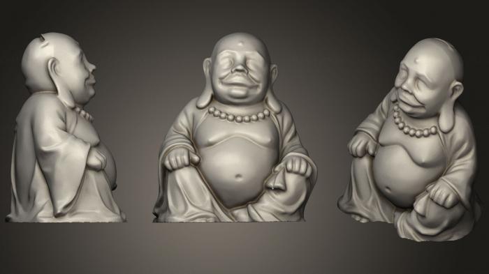 Buddha figurines (STKBD_0121) 3D model for CNC machine